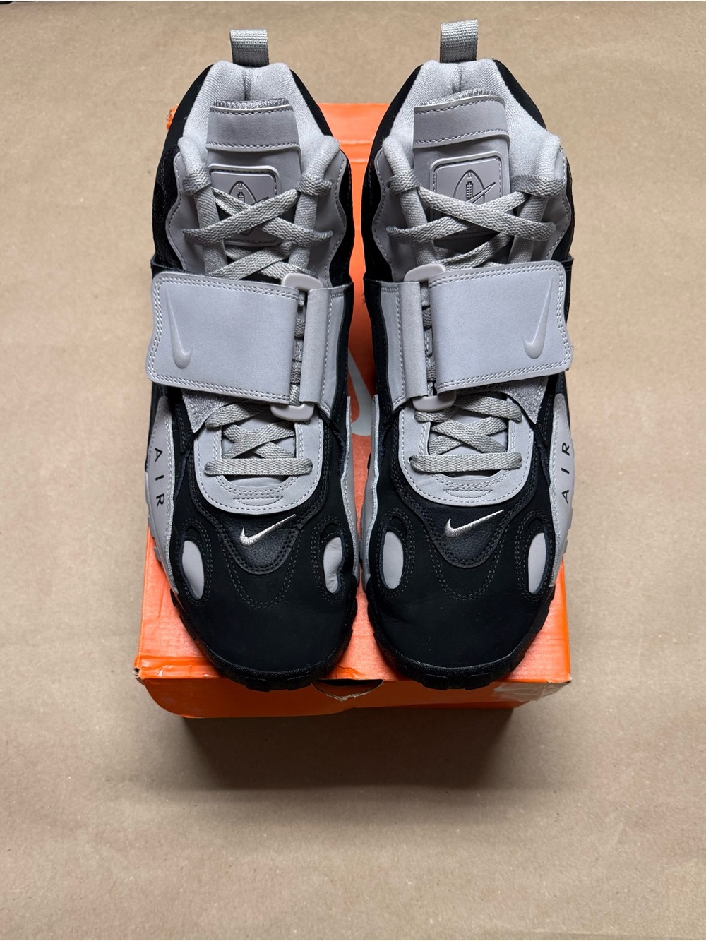 Nike Air Max Speed Turf Black Grey Deion Sanders Men’s size 14 shoes Rare! - Picture 3 of 6